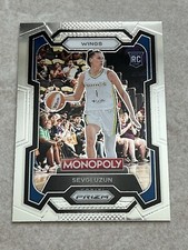 2024 Panini Prizm Monopoly WNBA #22 Sevgi Uzun RC Rookie Dallas Wings