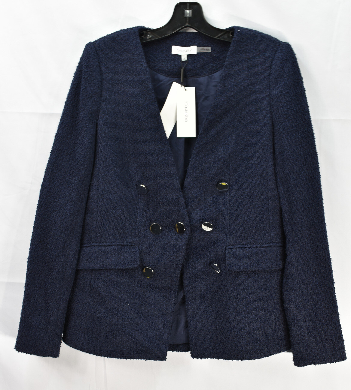 Tweed Sailor Blazer Suit Jacket 