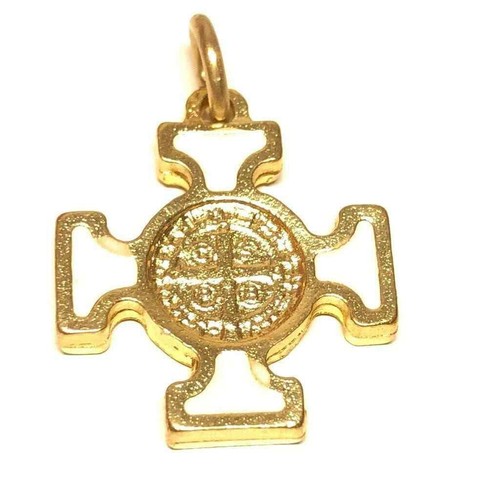 St. Benedict Celtic Cross Blessed by Pope - Pendant - San Benito - 第 1/3 張圖片
