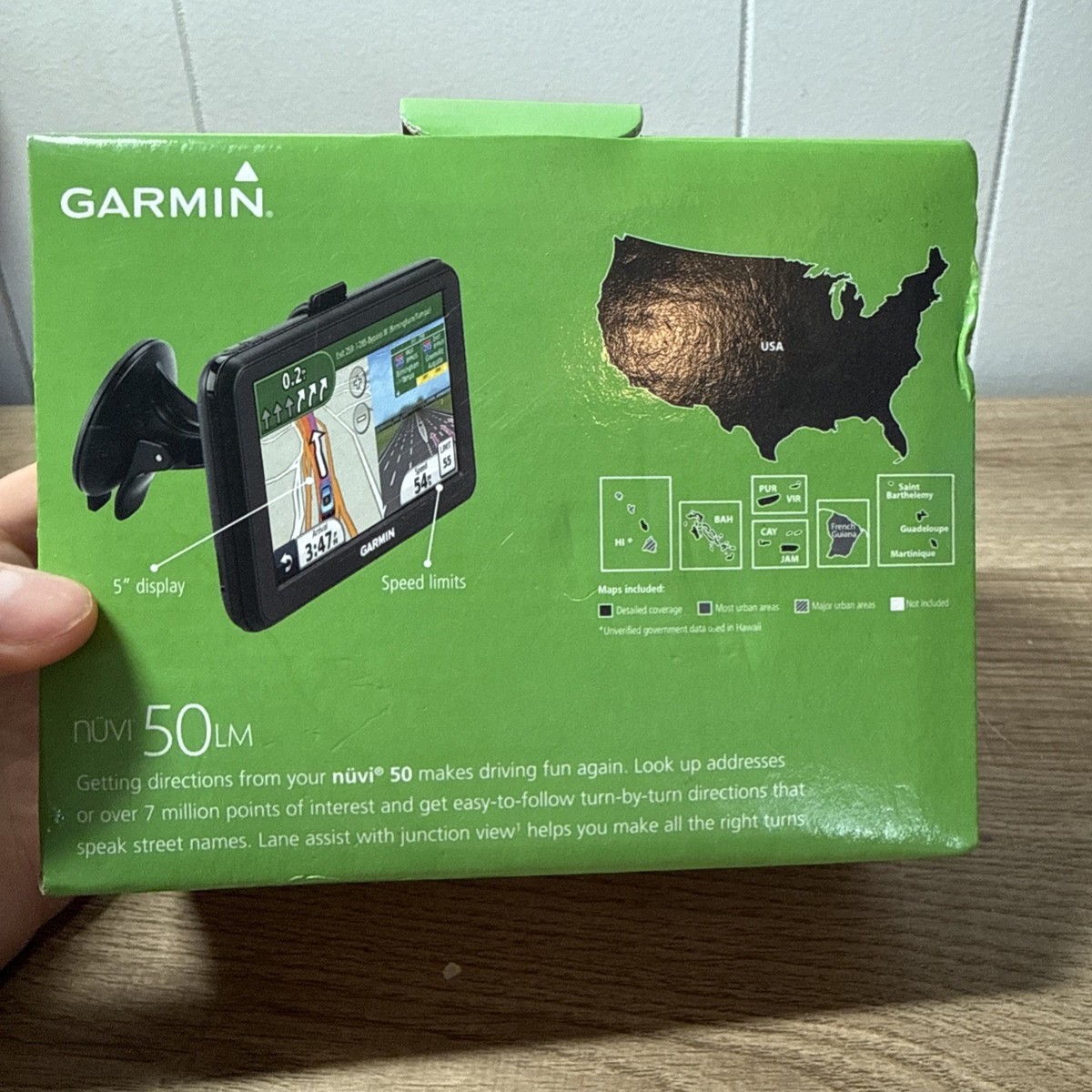 Garmin NUVI50LM GPS - Black (010-00991-21) +16GB New D3