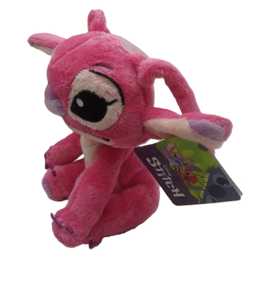 Lilo et Stitch Disney - peluche Angel 20cm rose - Photo 4/4