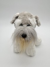 GANZ Webkinz Schnauzer NO CODE HM159 Plush Dog Stuffed Animal