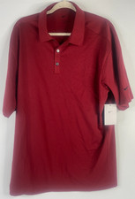 Nike Dri-FIT Players Red Modern Fit Polo Golf Shirt Men  s Size Extra Large