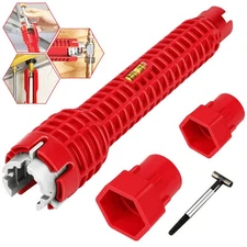 8 in 1 Faucet and Sink Installer Multifunctional Pipe Wrench for Kitchen Home