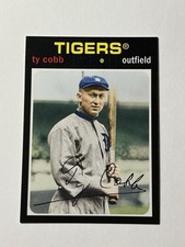 2012 Topps Archives Ty Cobb #74 Detroit Tigers