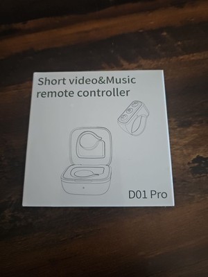 Black Short Video And Music Remote Controller D01 Pro - Sealed