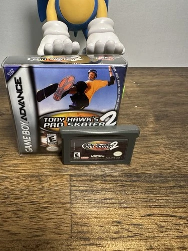 Tony Hawk Pro Skater 2 Game Boy Advance, Mint Authentic With Custom Box