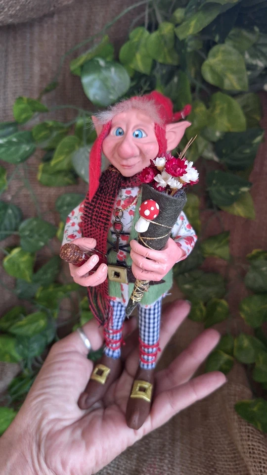 Muñeca fantasía mística elfo del amor y la amistad Foto 4 de 4