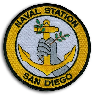 US Navy Naval Station San Diego California Patch