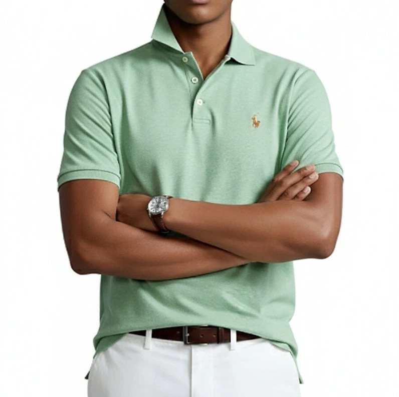 Polo Ralph Lauren Cotton Classic Fit Short Sleeve Green Polo Shirt
Opens in a new window or tab