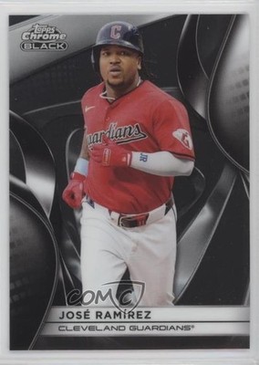 2025 Topps Chrome Black Jose Ramirez José Ramírez #133 17o2
