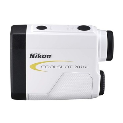 NIKON COOLSHOT 20i GⅡ Nikon COOLSHOT 20i GII 6x Golf Laser Rangefinder (White, Certified