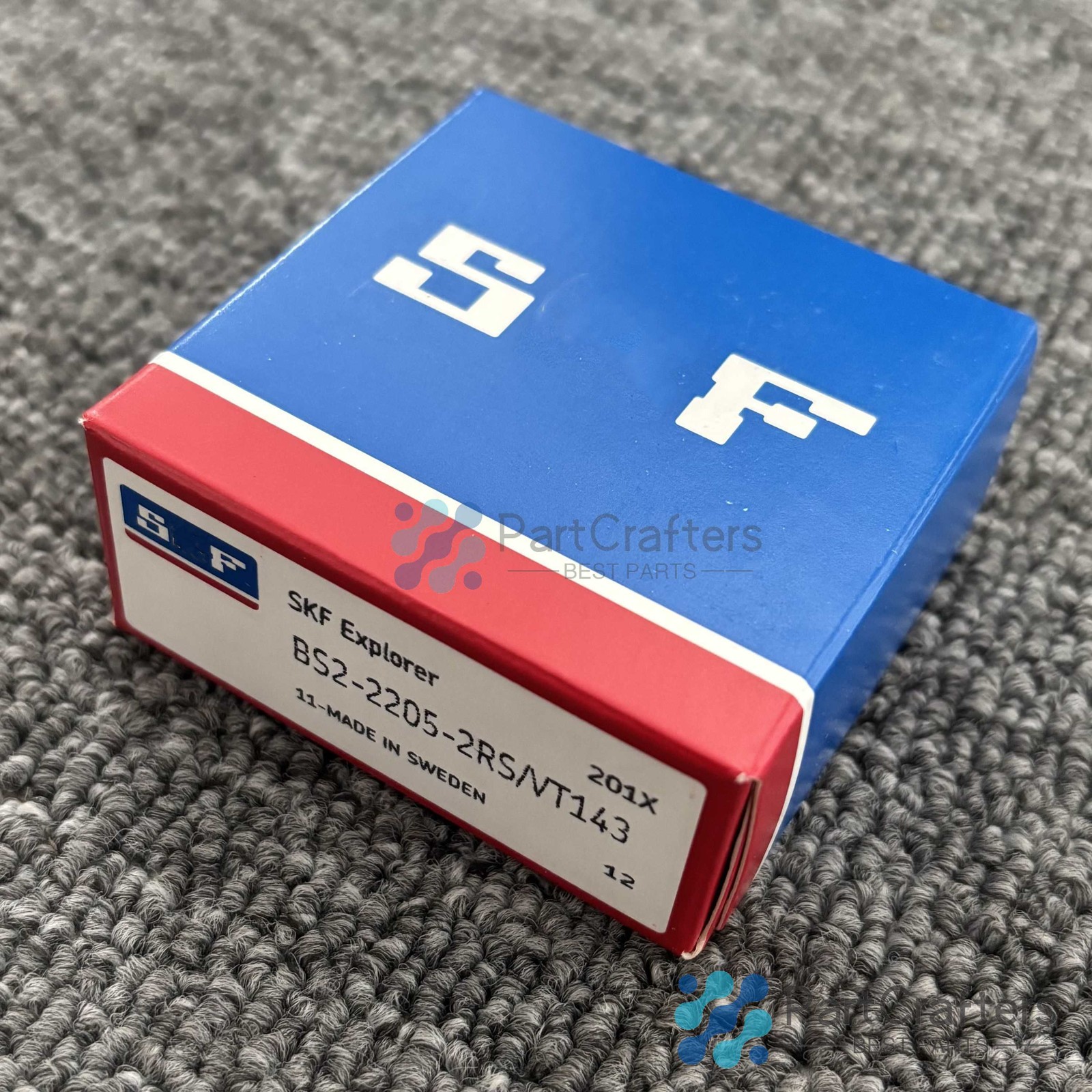 New Sealed Spherical Roller Bearing Fits  BS2-2205-2RS/VT143 SKF 25x52x23 (mm)