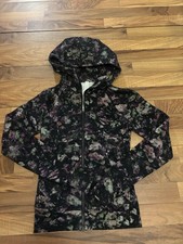 Lululemon Scuba Hoodie Light Cotton Fleece Floral Illusion Antique Multi Sz 2