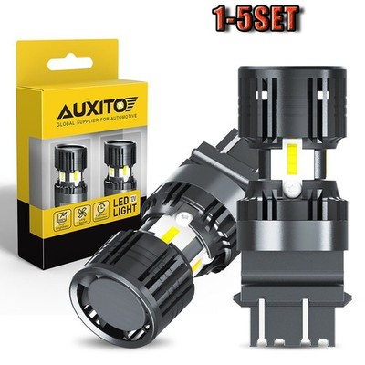 AUXITO 3157 White Bulbs DRL Parking Lights Turn Signal Lamps Dual Function 2-10x