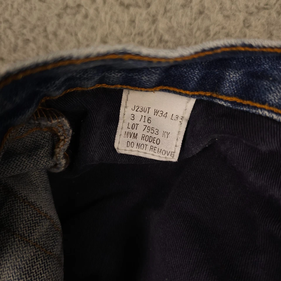 Pantalones de mezclilla Tyndale FR para hombre 32x33* azul resistente al fuego pierna recta ropa de trabajo manchada Foto 4 de 4