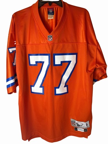 Reebok NFL Gridiron Vintage Throwback Karl Mecklenburg Denver Broncos Trikot L