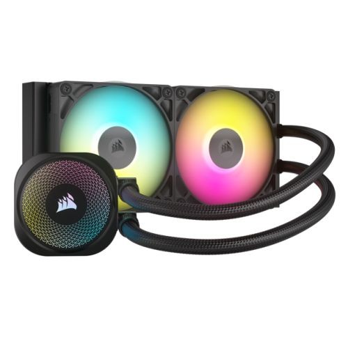 Corsair Icue Link Titan 240 Rx Rgb Liquid Cpu Cooler Rx120 Rgb Magnétique Dôme Ventilateur