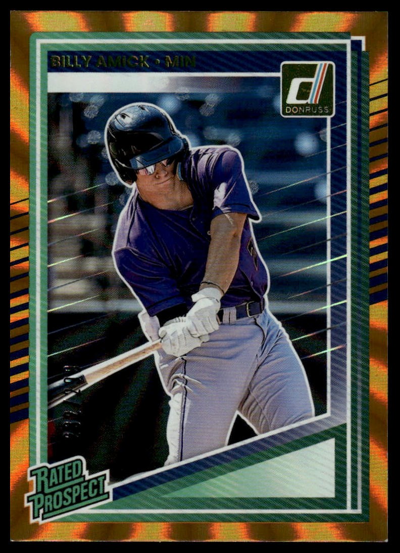 2025 Donruss #156 Billy Amick Orange Laser #/299