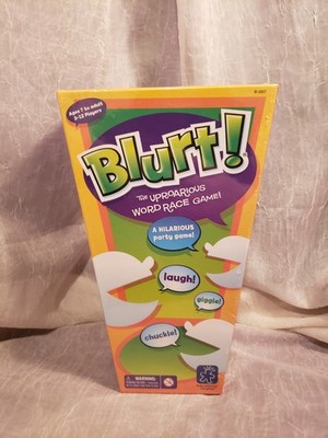BLURT THE UPROARIOUS WORD RACE GAME ~ EDUCATIONAL INSIGHTS  ~ NEW & SEALED