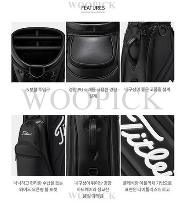 Titleist PERFORMANCE CLASSIC Golf Caddie Bag 5Way 3.3kg PU PE