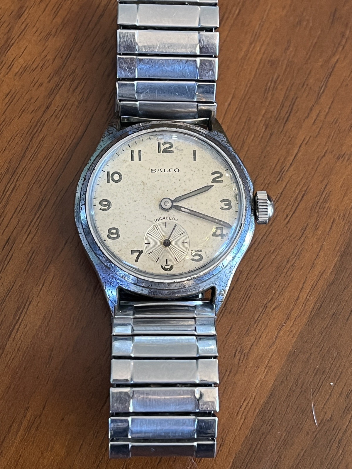 Balco Wrist Incabloc Watch Automatic Jewel Vintage Working 15 - vintagewatches.pk