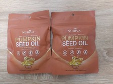 2 Of Pumpkin Seed Oil With Saw Palmetto 1,000mg Suitable for Men  Women 2 in 1