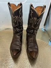 Vintage Tony Lama cowboy boots Men 9 El Paso Texas