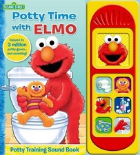 Potty Time with Elmo Little Sound Book by Kelli Kaufmann [Hardback]
