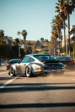 Racing Car Auto PORSCHE 4K Wallpaper Digital Art HD Animal Printable Room 1102