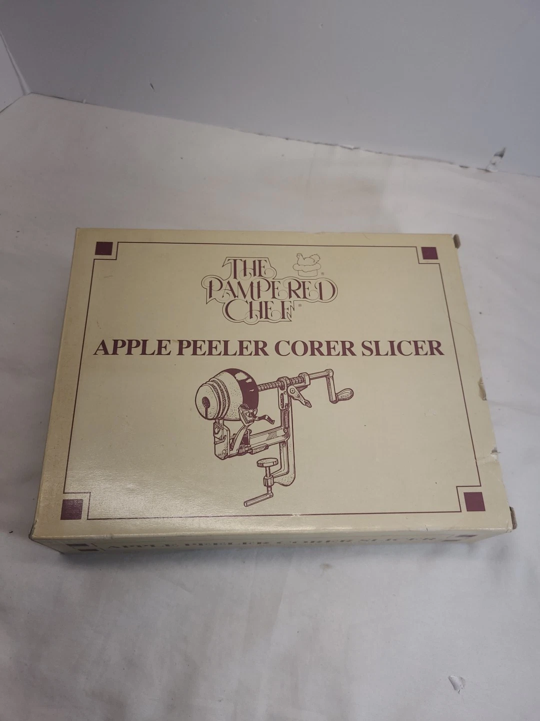 PAMPERED CHEF Apple Peeler Corer Slicer in Original Box
Opens in a new window or tab