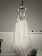 Azazie Size 12 Moonstone Wedding Dress