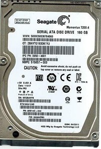 Seagate ST9160412AS 160GB Laptop 2,5" SATA Festplatte 9HV14C-222