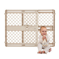 - Supergate Ergo Baby Gate: Plastic Baby Gate for Stairs Doorways - Adjustable