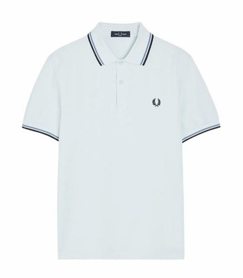 Fred Perry Polo Poloshirt Shirt Herren Gr.XXL 2XL Pique M3600 Türkis 156742