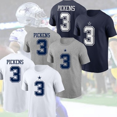 HOT DEAL! George Pickens #3 Dallas Cowboys 2025 Name & Number Gift For Fans
