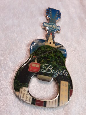 Hard Rock Cafe Bottle Opener Magnet Bogota Nr1