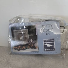 Twisted Threads cross stitch Kit - BITTY BUNNY - Limited Edition