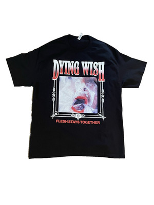 Band Dying Wish ''Flesh Stays Together'' In a World So Heartless Concert Tee 2XL