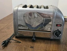 Dualit Classic Toaster 4 Slice 40415 Model US 84 Tested Working Made In England
