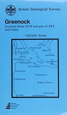 Glenfiddich (Map) 1: 50 000 Series Geological Maps (Scotland) (UK IMPORT)