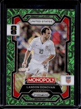 2026 Panini Prizm Monopoly World Cup Landon Donovan Four Corners Green Wave #48