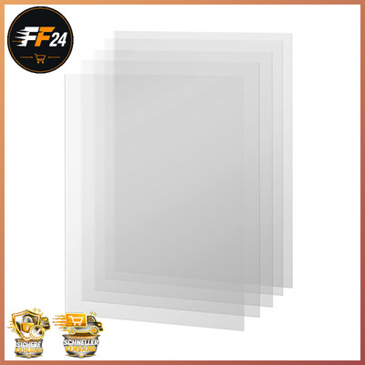FEP Film A4 6 Stück 3D Drucker Zubehör für Saturn 2-4 Photon M3 M5 M7 Pro