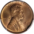 1910-P Lincoln Cent CAC Sticker PCGS MS66 RD Blazing Full Red Gem Strong Strike