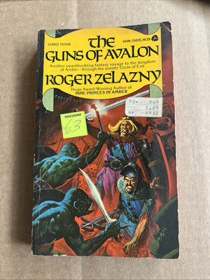 The Guns Of Avalon Roger Zelazny Avon Paperback