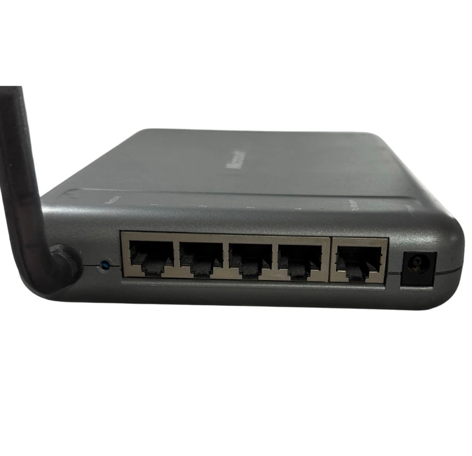 Microsoft MN-700 Wireless-G Router – 54 Mbps, 802.11g - Image 3 of 4