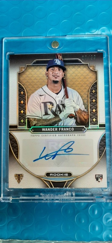 2022 Topps Triple Threads Rookie RC AUTO Autographs #RA-OC Wander Franco #97/99