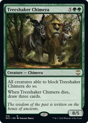 Treeshaker Chimera - 318 - Commander: Streets of New Capenna - MTG