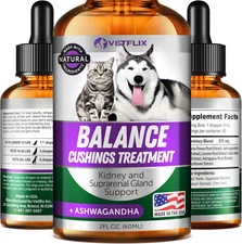 Balance Pet Adrenal Support for Dogs & Cats - Made in USA - Cushing'S & Kidney S