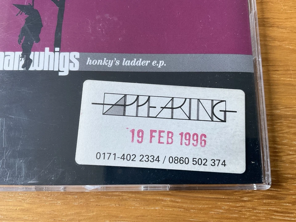 The Afghan Whigs CD Honky’s Ladder EP Promo Promotional Copy Mute Records - Imagem 3 de 4